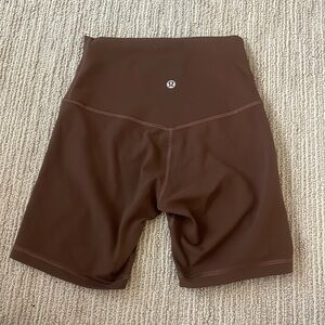 lululemon align 4 “ biker shorts size 2